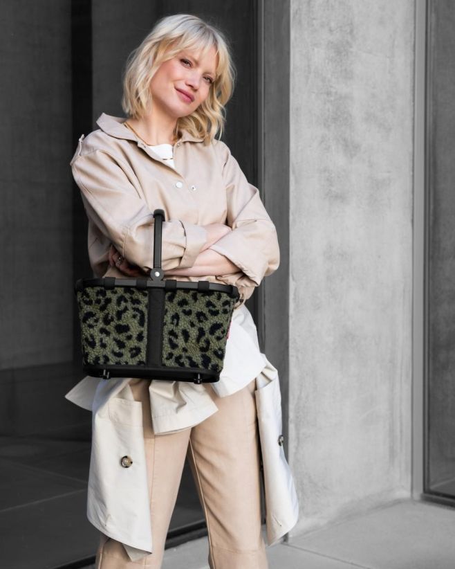 Malý, ale neprehliadnuteľný 🫶✨ Košík Carrybag XS z kolekcie Teddy leo olive je menší brat ikonického Carrybagu - s...